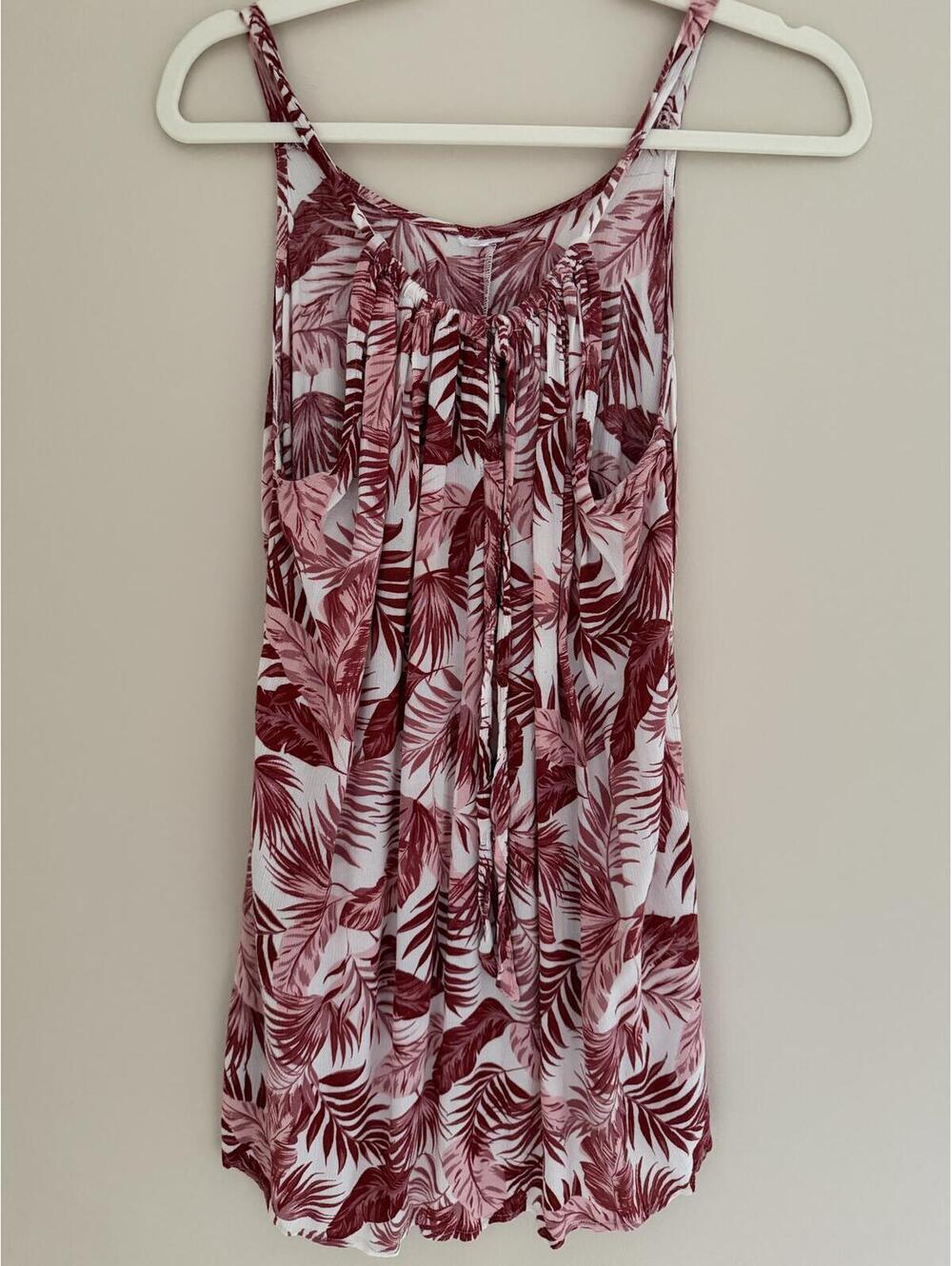 Summer Mini Dress or Shirt w/ Tie